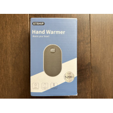 BNIB ETSHiP Rechargeable Hand Warmer 5200mAh USB Power Bank