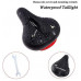 Sportneer Comfortable Bicycle Saddle with Taillight NEW Sportneer Comfortable Bicycle Saddle with Taillight NEW