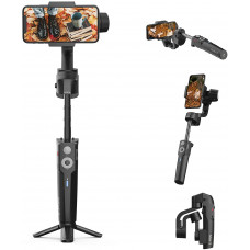 MOZA Mini-S Smartphone Gimbal Stabilizer with an Extension Pole
