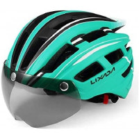 Helmet Adult Bike Lixada with Detachable Magnetic Goggles Visor